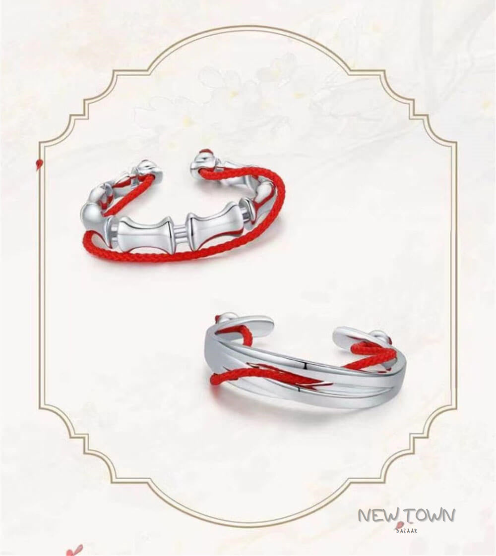 Heaven Official's Blessing Huacheng and Xielian 925 Sterling Silver Collectible Rings