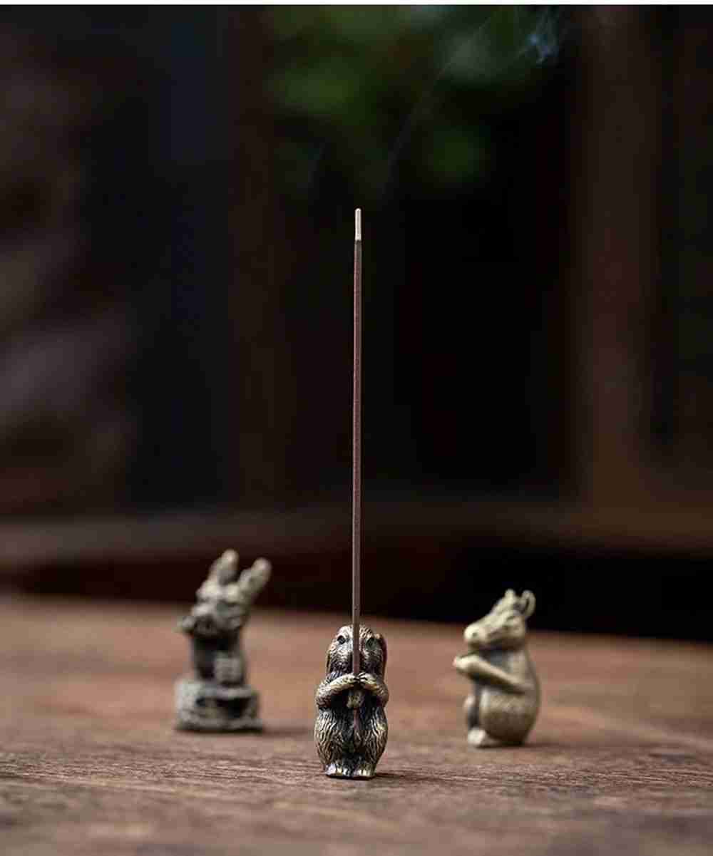Figurines miniatures en bronze du zodiaque délicat