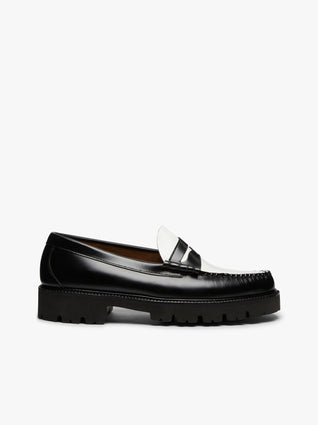 Weejuns Larson Penny Loafers Black Leather | Mens Black Loafers