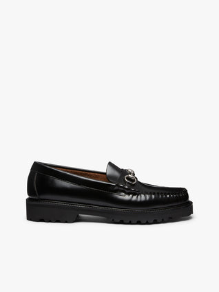 Kiltie Loafers Mens | Black Leather Loafers â€“ G.H.BASS – G.H.