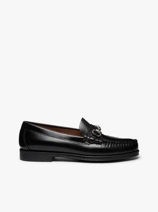 Easy Weejuns Larson Penny Black Leather | Mens Black Loafers G.H.