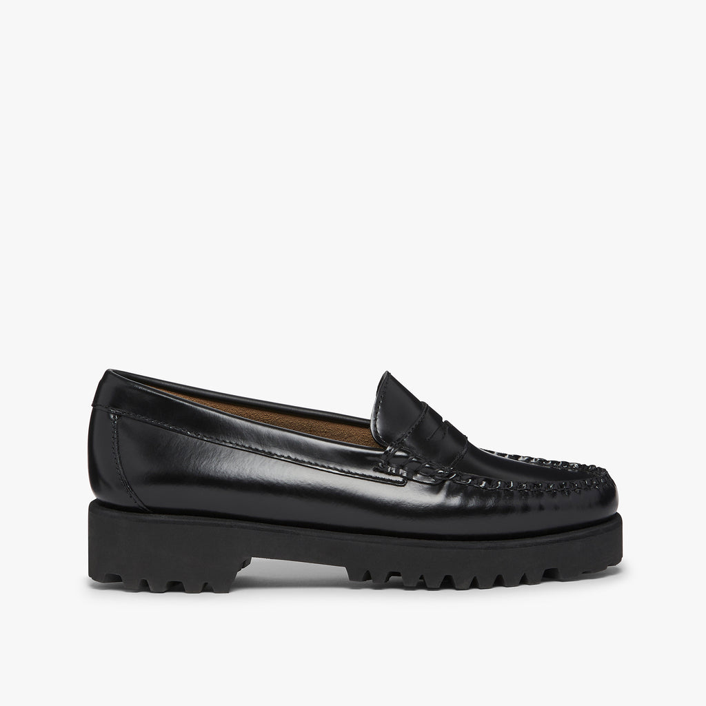 Black Penny Loafers | Womens Leather Loafers – G.H.BASS