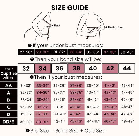 How to Measure Bra Size – Mitaloo