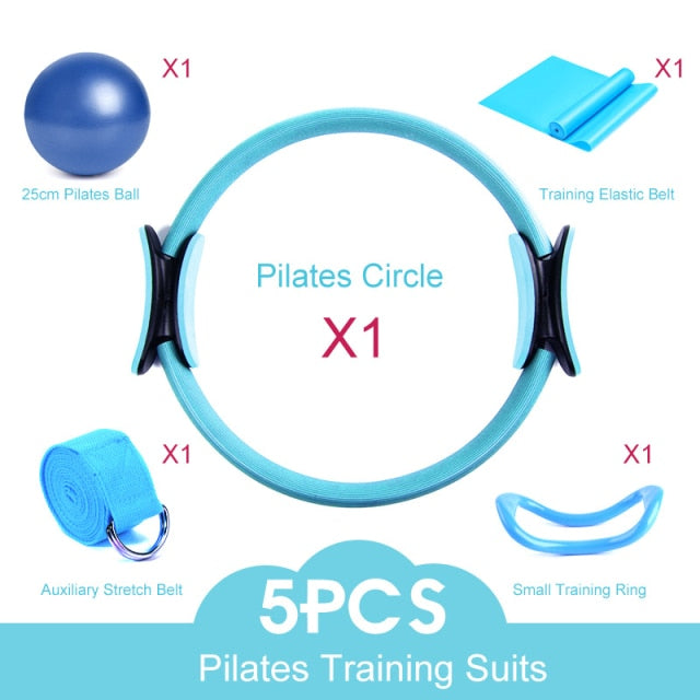 5PCS Yoga Pilates Circle Exercise Equipment – 6 Star Fitness