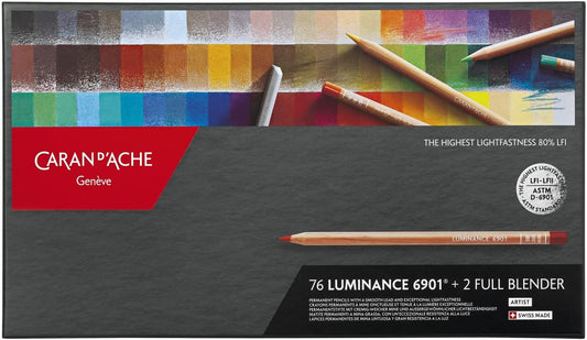 Creative Art Materials Caran D'Ache Luminance Colored Pencil Set of 20  (6901.720