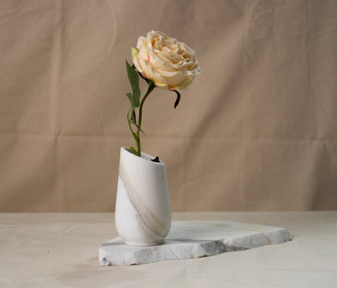 Marble Flower Vase