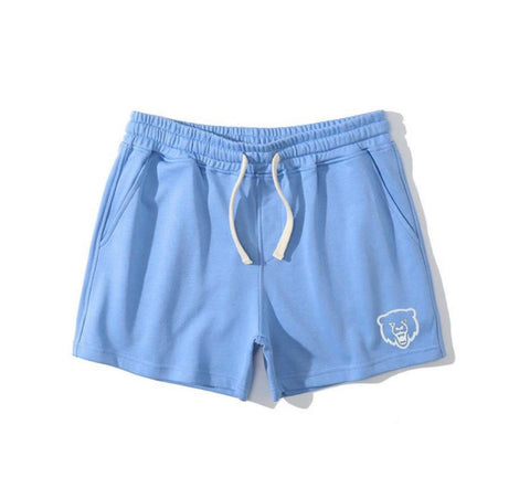 Teal/White Mesh Shorts – Alpha Lineage