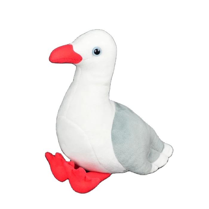 seagull cuddly toy