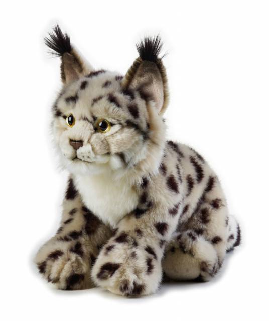 stuffed bobcat toy