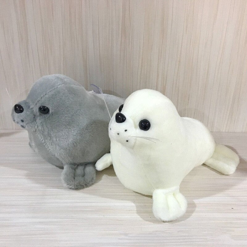 seal plush cute