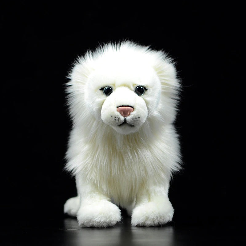 white lion plush