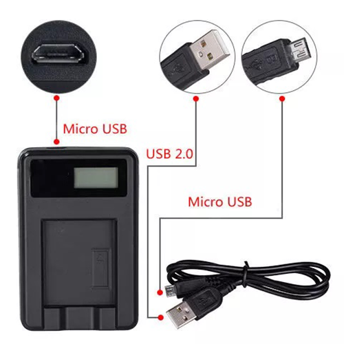 Mains Battery Charger For Olympus FE-350 Wide Digital Camera