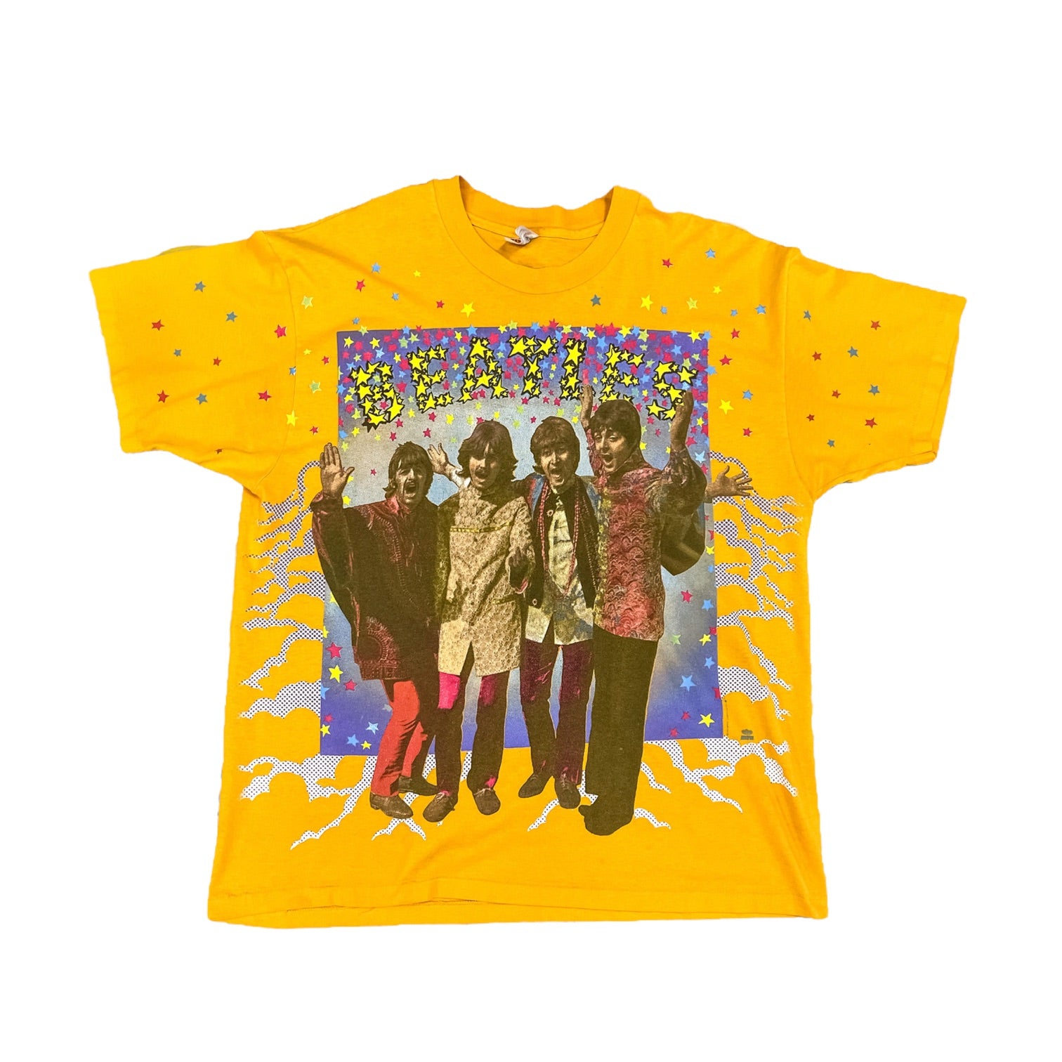 1990s Beatles Rubber Soul AOP Vintage Tee – The Pop up shop