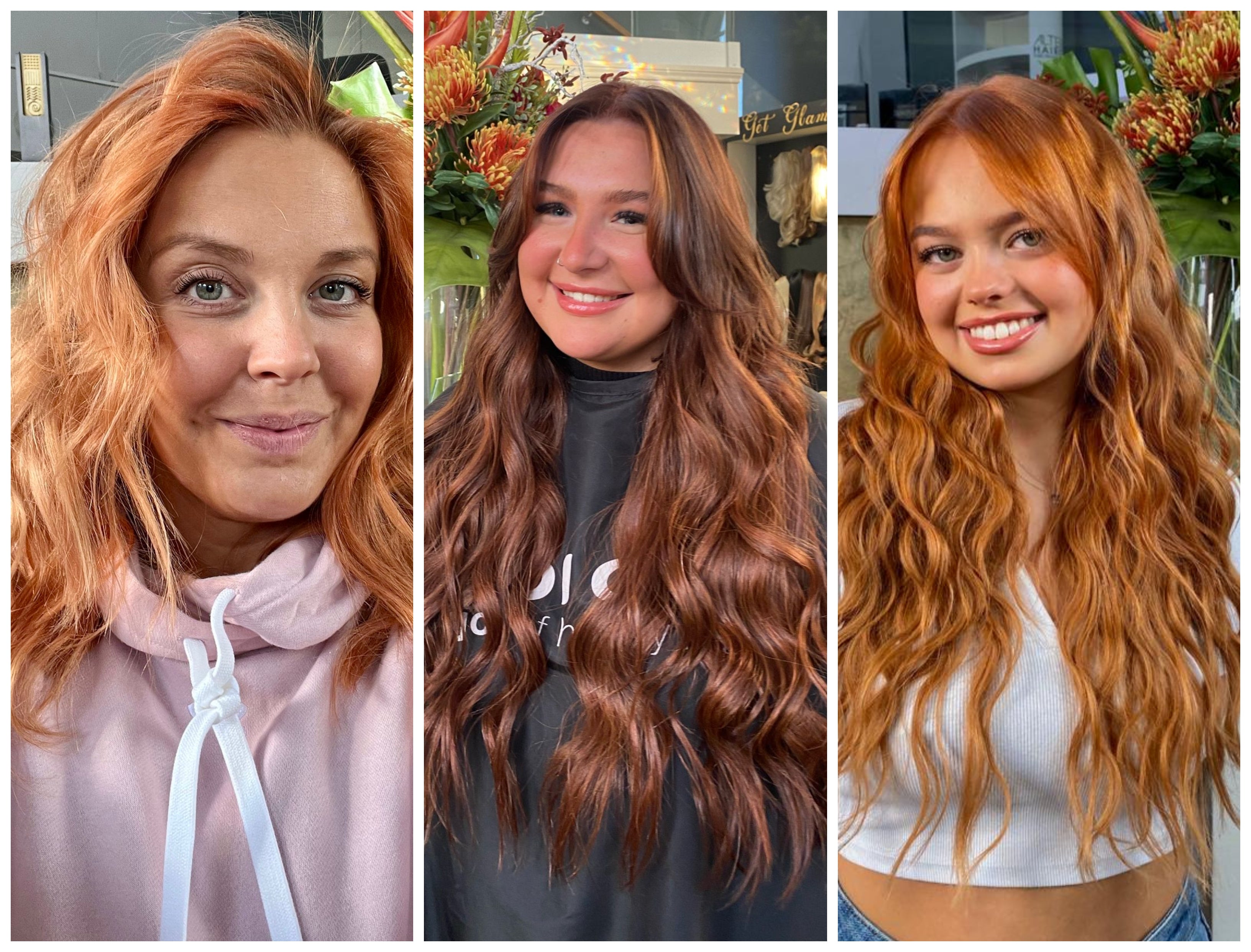 Trending Now: Cinnamon Red Balayage Hair Color