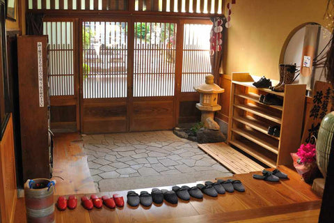 Japanese entry way