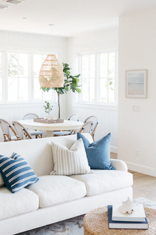 Coastal theme home decor