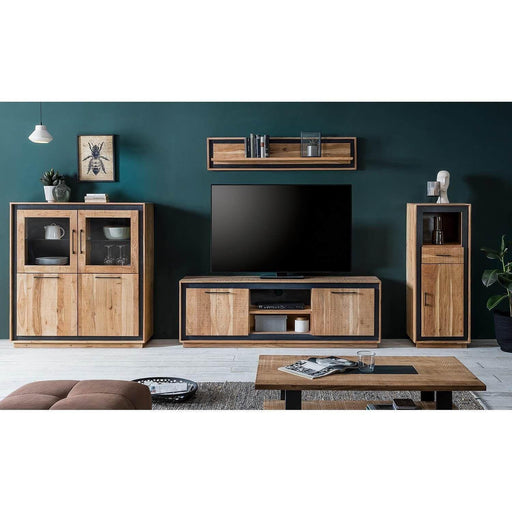 Buy Jarrah Acacia Wood TV Cabinet