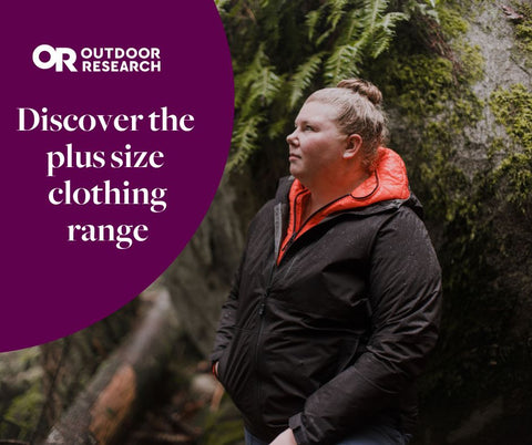 Inclusivity in the outdoors - why we're stocking plus size clothing –  Vampire Outdoors