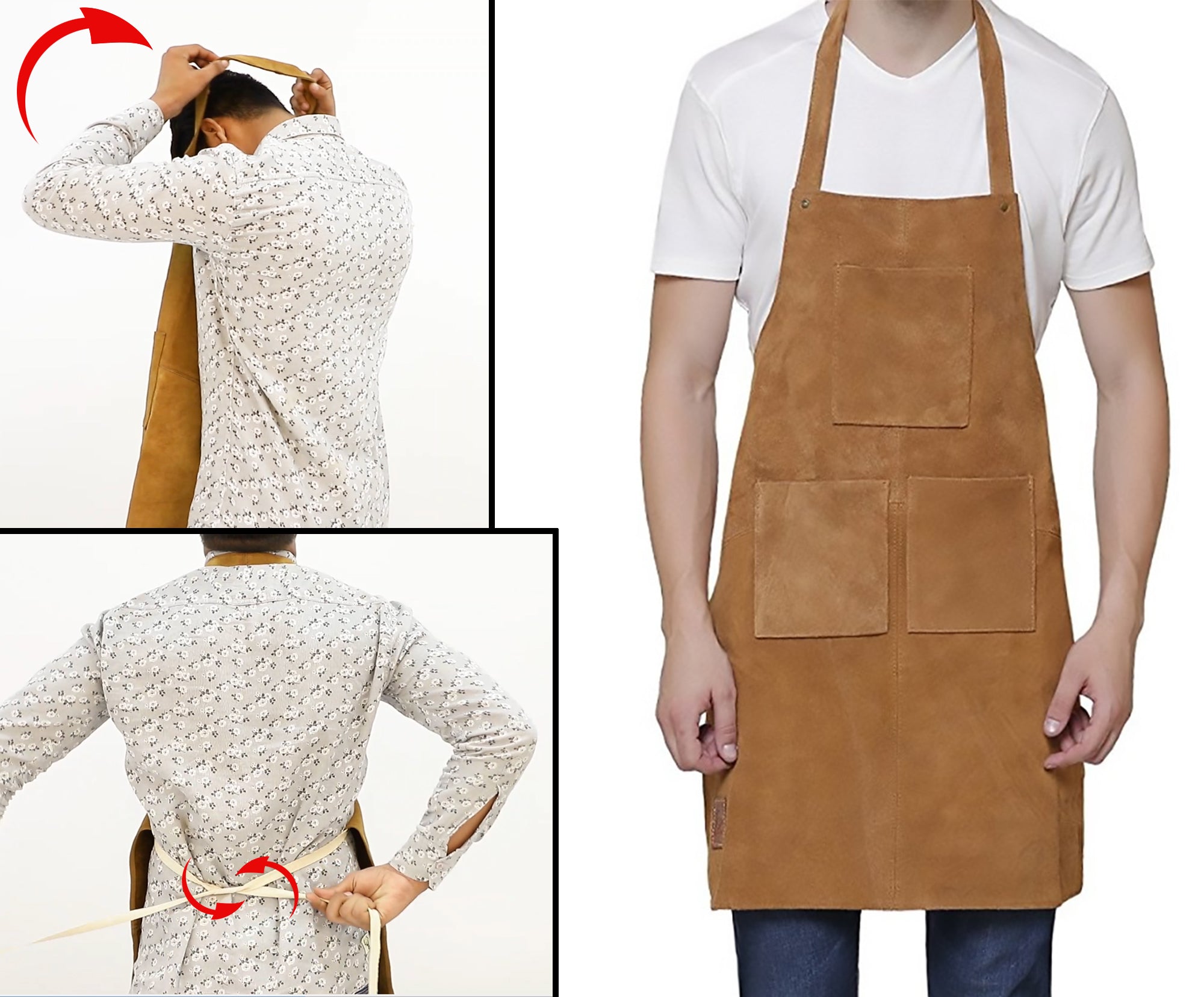 leather apron blacksmith woodworking shop work aprons for men cooking women carpenter with pockets wood working carpenters workshop heavy duty machinist dishwasher waterproof butcher water resistant painters painting adults art paint artist mens kitchen chef delantales de cocina para mujer mandiles trabajo