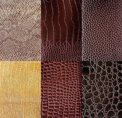 different types of leather