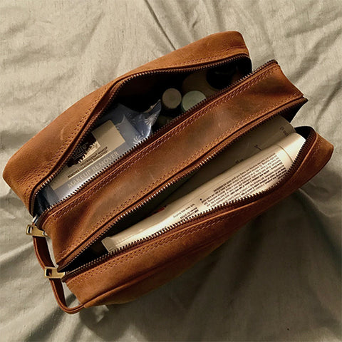 mens toiletry bags traveling travel men toiletries dopp kit women hanging leather hygiene shaving