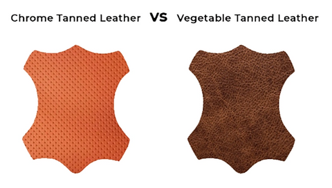 vegetable tanning vs chrome tanning