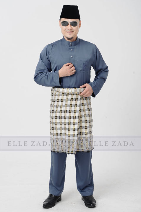  Baju  Melayu  Champion 2019 Dark Pewter ELLE ZADA