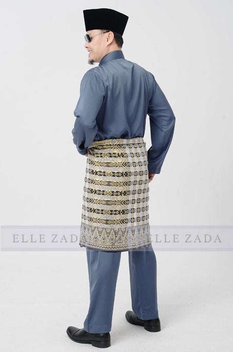  Baju  Melayu  Champion 2019 Dark Pewter ELLE ZADA