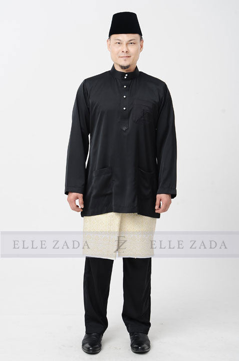  Baju Melayu Champion 2019 Onyx Black ELLE ZADA