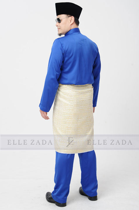  Baju  Melayu  Champion 2019 Royal  Blue ELLE ZADA