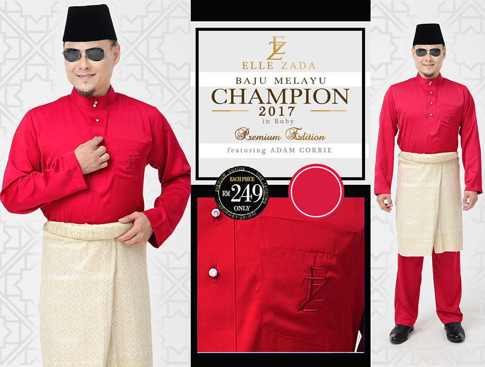  Baju Melayu Champion 2019 Ruby ELLE ZADA