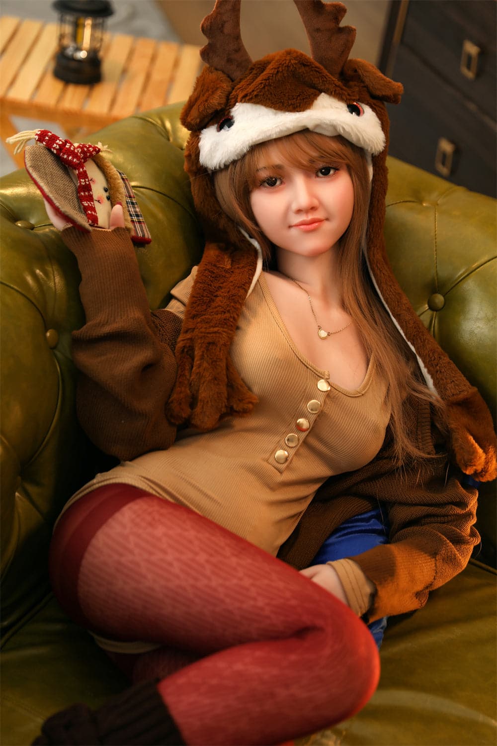 148cm (4' 10") D-Cup 2023 New Arrived Cute Good Luck Full Silicone Sex Doll-Miss Bunny