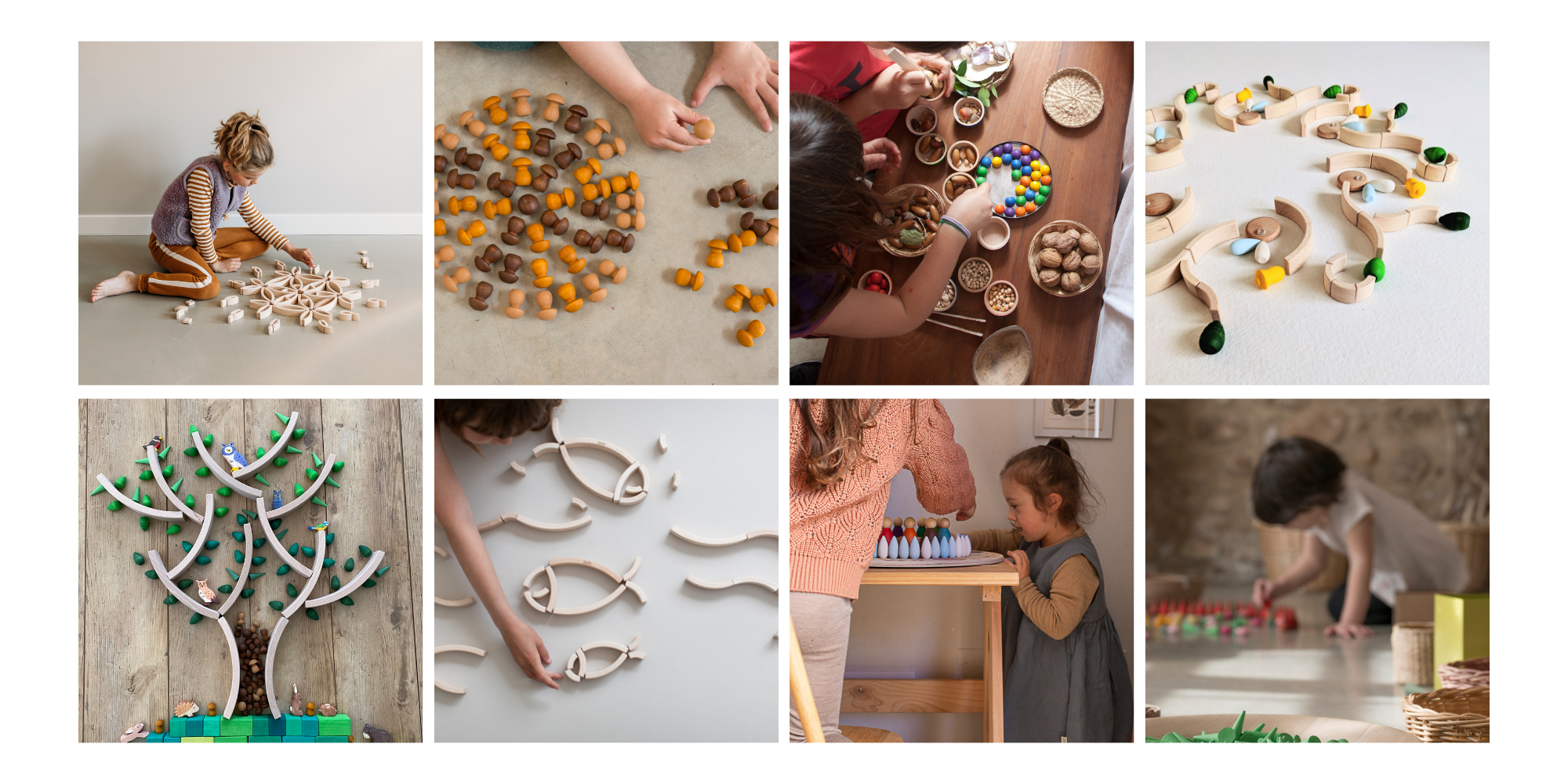 Spielideen mit losen Teilen, Loose Parts Play