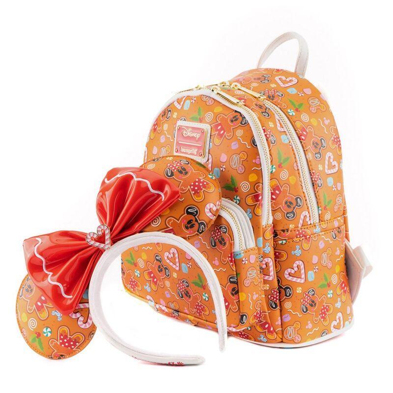 Loungefly Disney Hot Cocoa Aop Mini Backpack With Headband Combo
