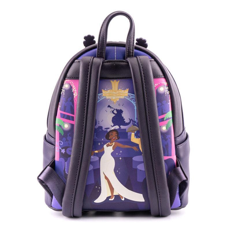 Loungefly Disney Princesses AOP Cinderella, Jasmine, Ariel, Snow White,  Belle Mini Backpack 