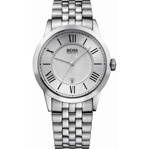 Reloj Hombre Cuadrado Numeros Romanos Hugo Boss Mod 1512799