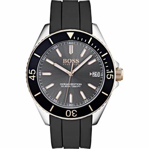 Reloj Hombre Cuadrado Numeros Romanos Hugo Boss Mod 1512799