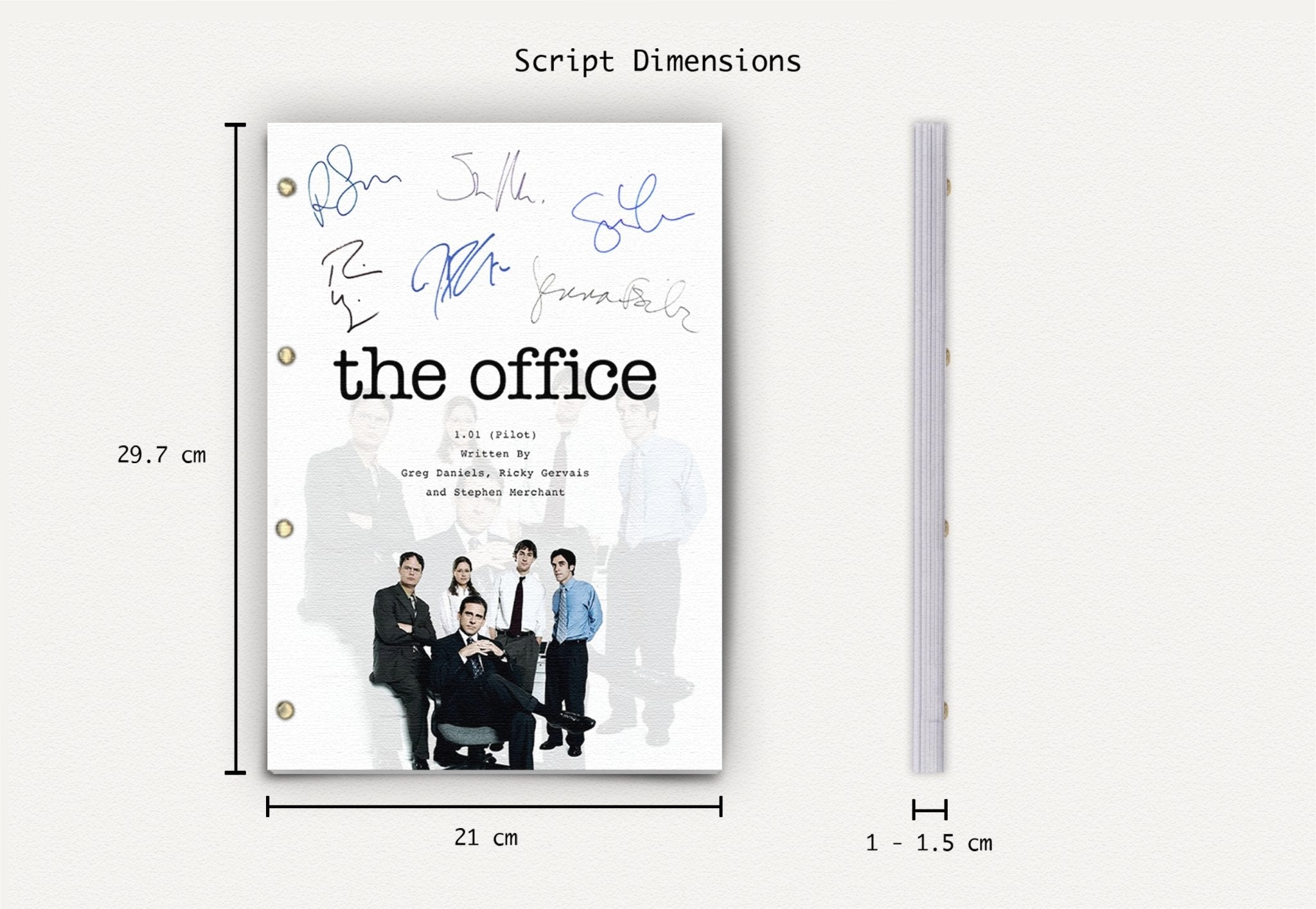 The Office Script Screenplay of Series (1x01 Pilot) - Signed (Reprints –  Filmmania Gifts