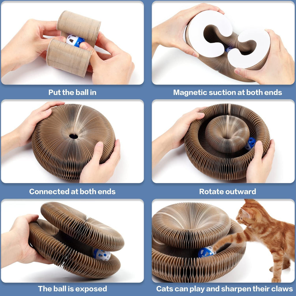 Cat Toys,Magic Organ Petfusion Cat Scratcher Board