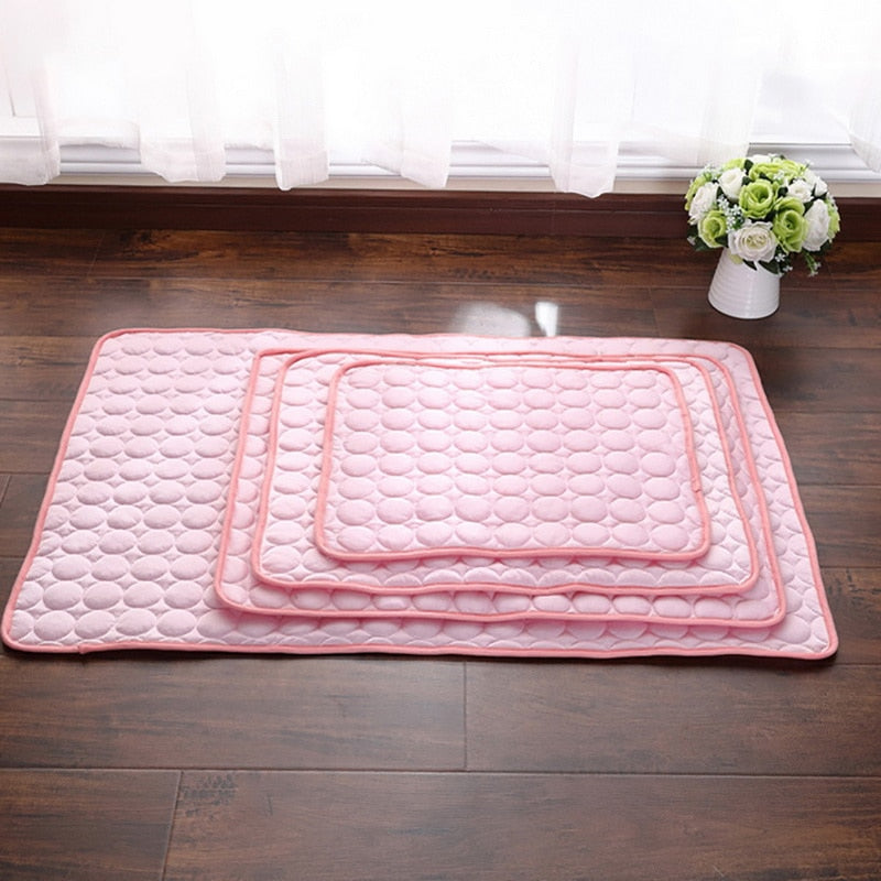 Pet Summer Cooling Pad, Breathable Mat