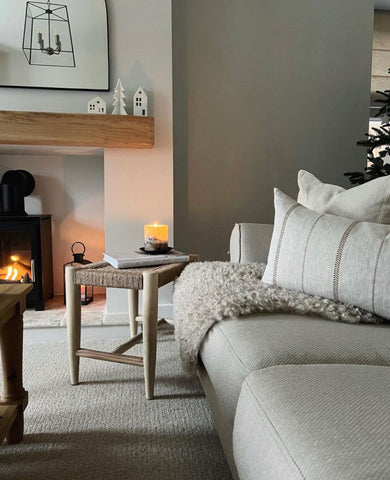 How To Decorate Your Oak Fireplace Beam For Christmas