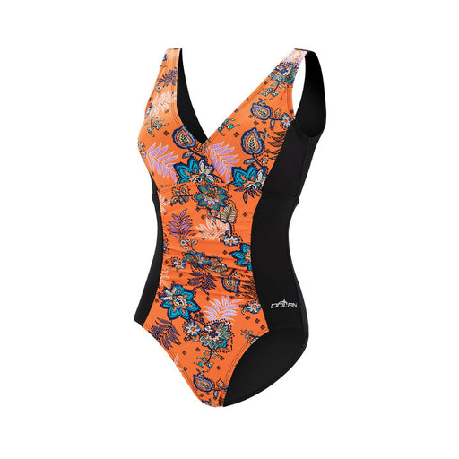 Women's Aquashape Las Palmas Contemporary Deep V-Neck One Piece Swimsuit –  Dolfin Swimwear
