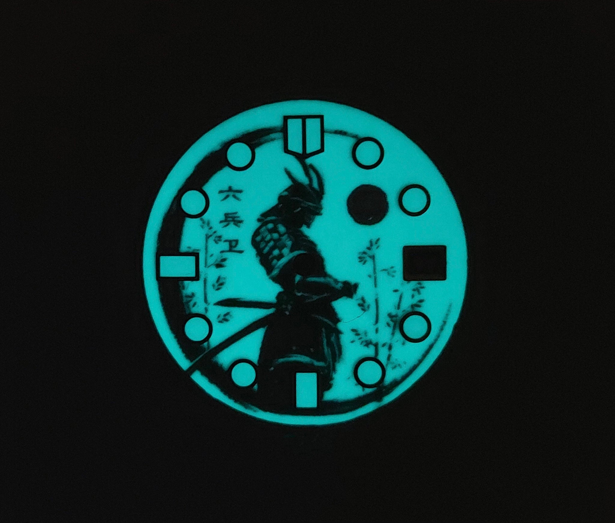 Full Luminous Samurai 六兵卫 Dial for Seiko Mod – WR Accessories