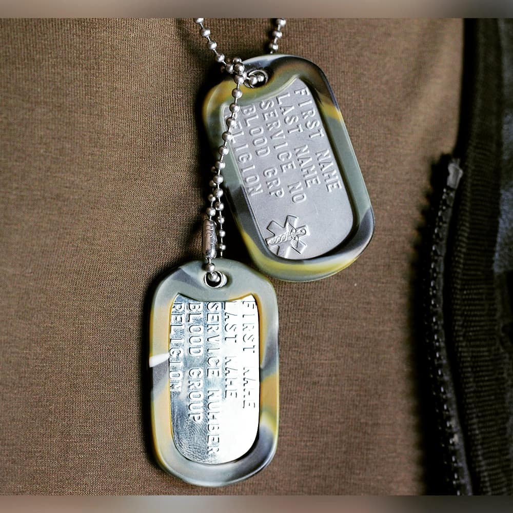 Color Printed Dog Tags, $1.26 ea