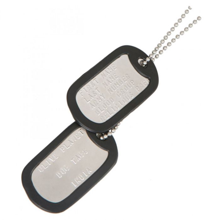 why are there 2 dog tags in the military