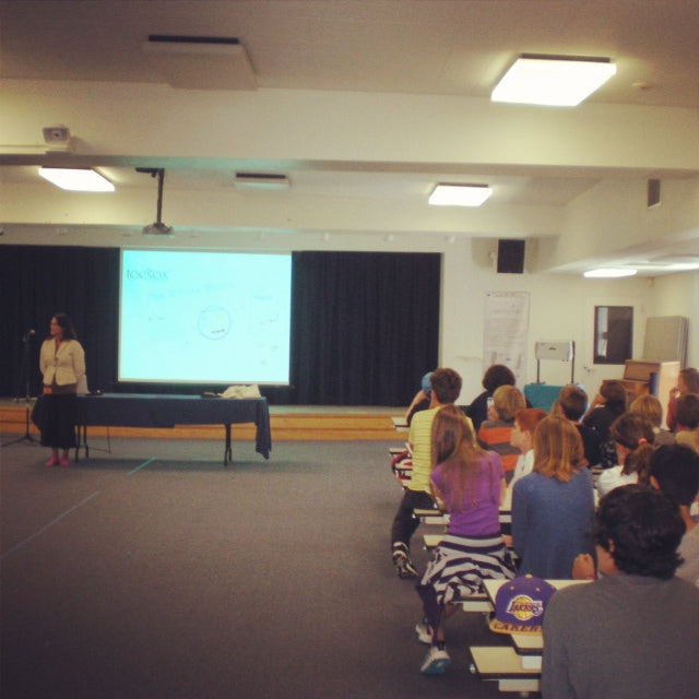 Presenting to 6th graders