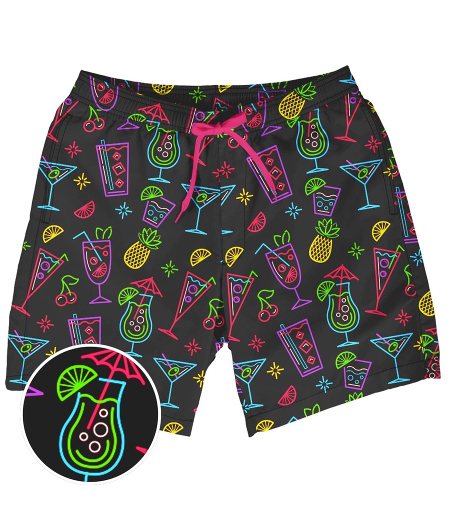 Image of Neon Nightcap Stretch Swim Trunks