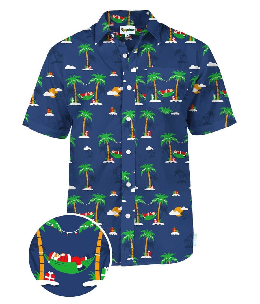 Hammock Holiday Hawaiian Shirt: Men's Christmas Outfits