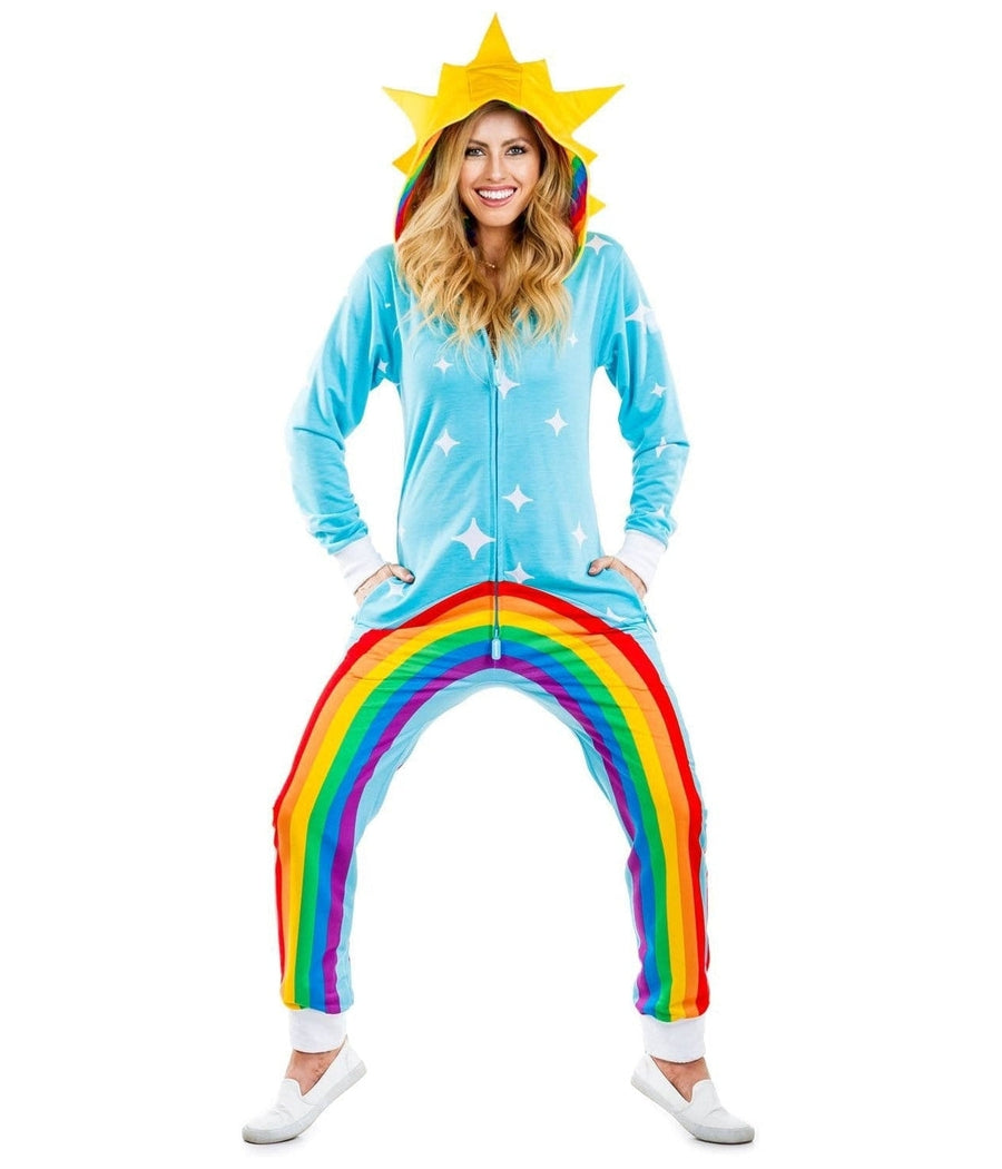 Chasing Rainbows Costume Men s Halloween Outfits Tipsy Elves