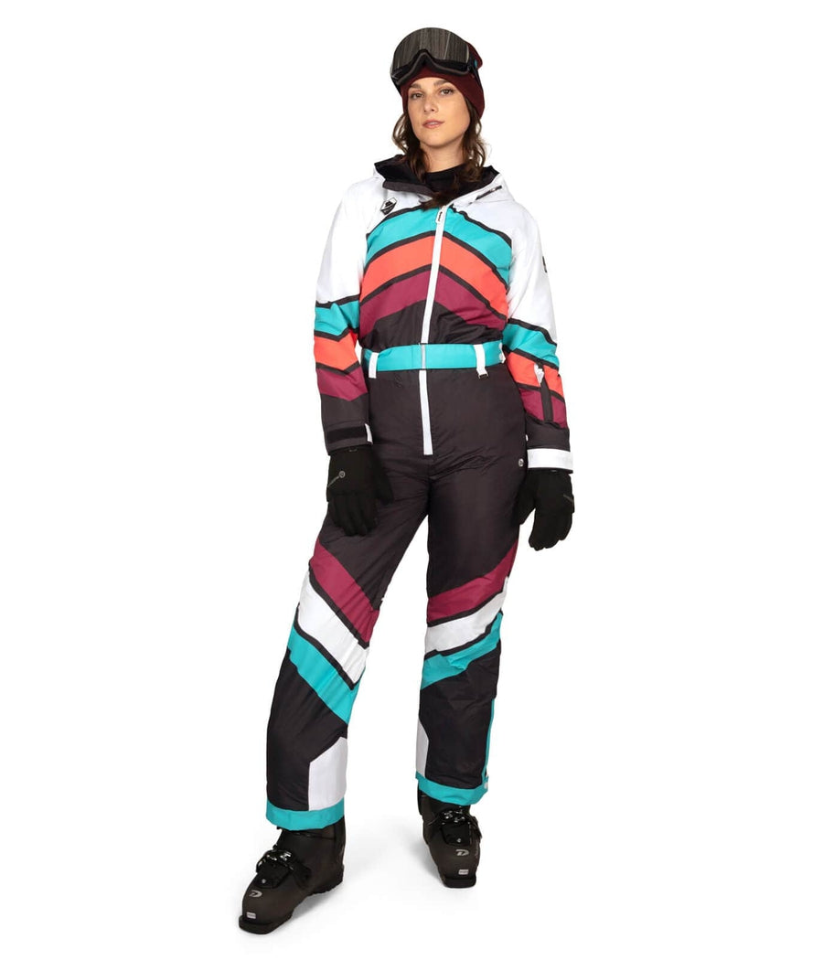 Women's Powder Pink Snow Suit